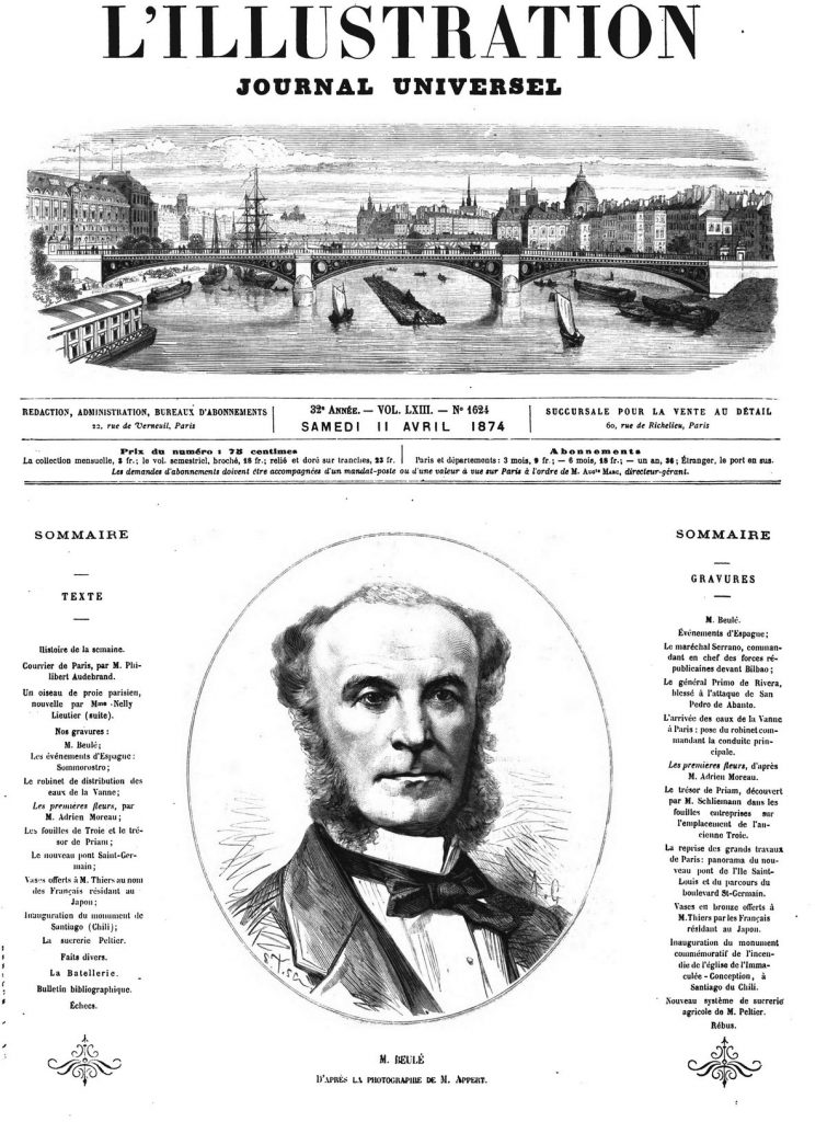 M. Beulé. (gravure 1874)