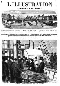 Angleterre : les funérailles de Livingstone; arrivée du corps à Southampton ; (gravure 1874)
