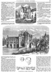 Chenonceaux et Amboise (3 gravures)