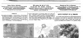 L’illustration journal universel n° 1122. Fête, donnée à Versailles, en l’honneur de S M. le roi d’Espagne. 1864