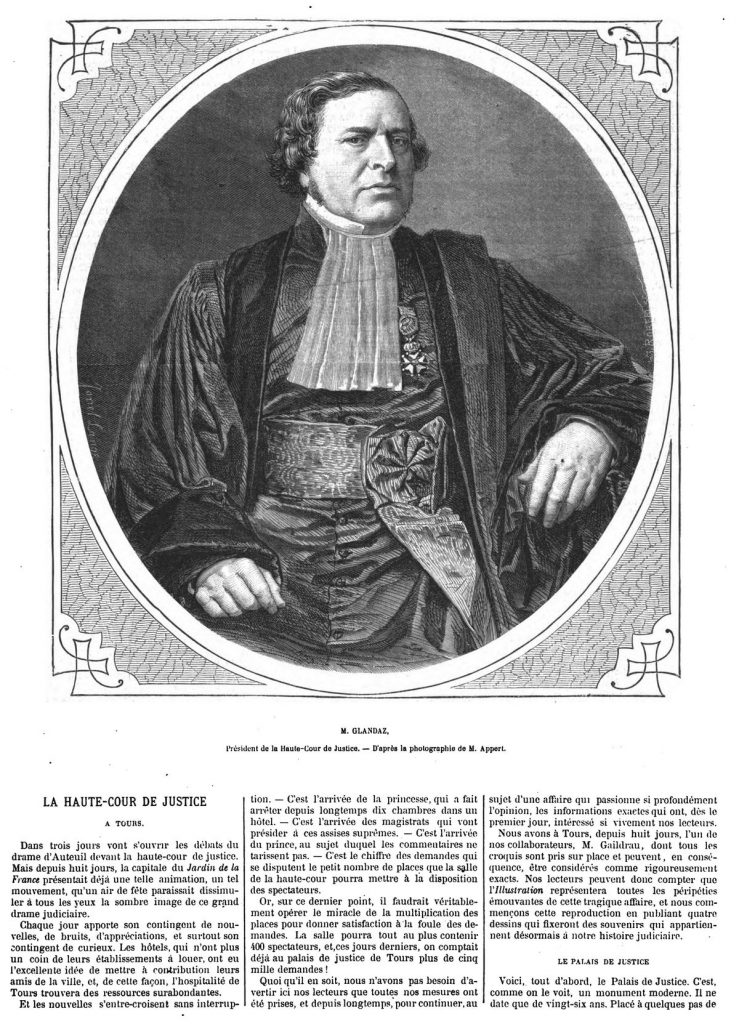 M. Glandaz. — M. H. de Riancey. Gravures 1870