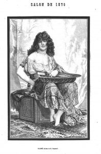 Salon de 1870 : Salomé, tableau de M. Regnanu; Dessins 1870