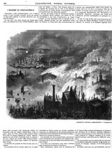L’incendie du 5 juin 1870, à Constantinople