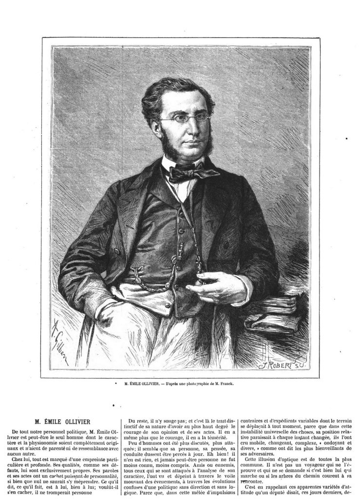 M. ÉMILE OLLIVIER 1870