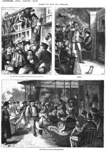 Paris vu par un Anglais, Londres vu par un Français (14 sujets). 1874