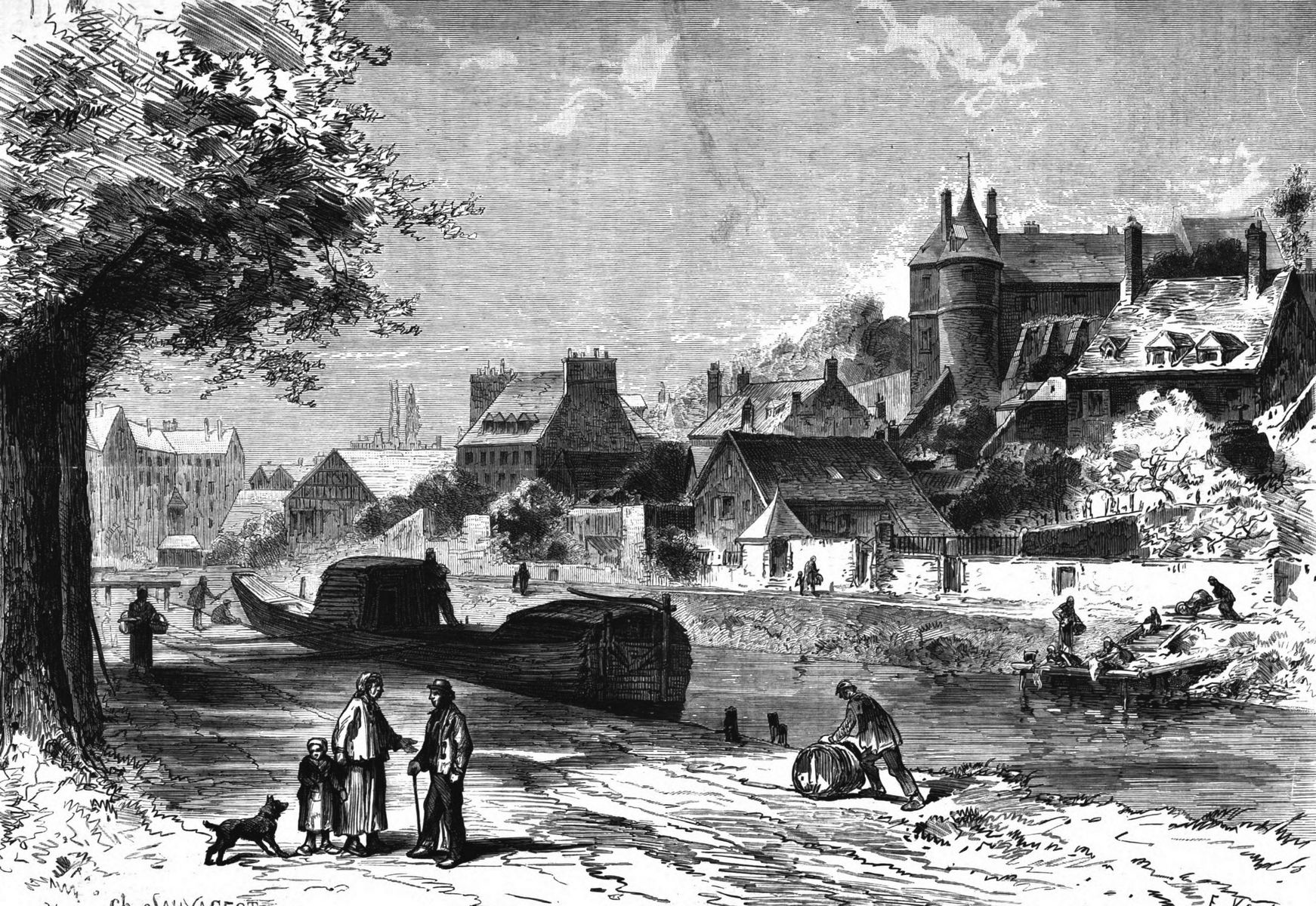 La France pittoresque : Montargis. 1875