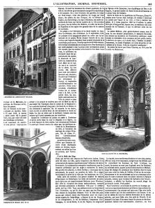 Les ministères du royaume d’Italie, à Florence (4 gravures).