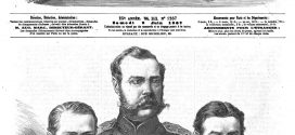 ‎L’ILLUSTRATION JOURNAL UNIVERSEL N° 1267. S. M. l’Empereur de Russie, le grand-duc héritier Alexandre et le grand-duc Wladimir. 1867
