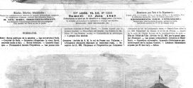 ‎L’ILLUSTRATION JOURNAL UNIVERSEL N° 1268. Arrivée de S. M. le roi de Prusse aux Tuileries. 1867