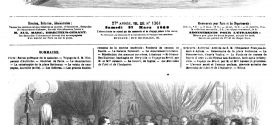 L’ILLUSTRATION JOURNAL UNIVERSEL N° 1361. La Fonderie de canons de Ruelle 1869