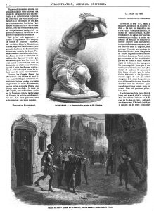 SALON DE 1869. - La nuit du 24 août 1572, avant le massacre, tableau de M. E. Fichel.