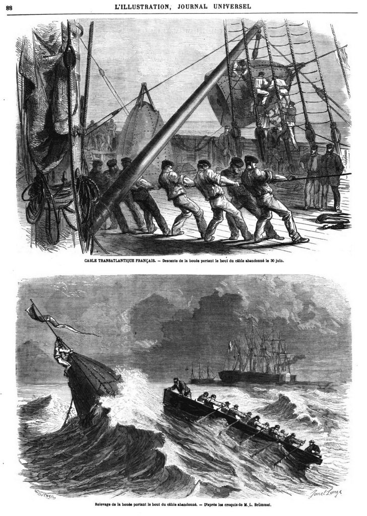 Le Câble transatlantique français 1869