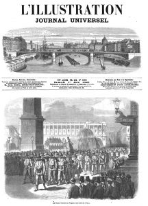 Entrée à Paris des Francs-Tireurs des Vosges. 1867