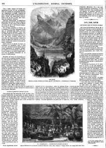 Le Monde des Alpes, par M. Tschudi: Lac Alpin 1869