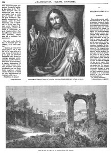 Salvator Mundi, d'après la fresque de Bernardino Luuni, nouvellement acquise pour le Musée du Louvre,