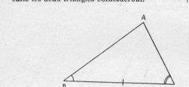 18-19. Propriétés du triangle isocèle. Cas d’égalité des triangles.